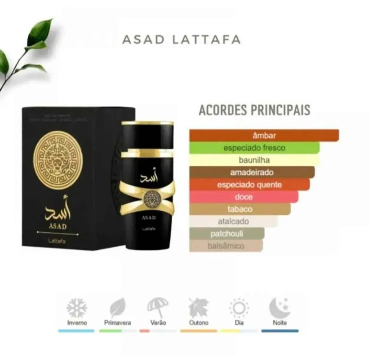 Perfume Árabe Asad Lattafa (100ml) - Foto 5