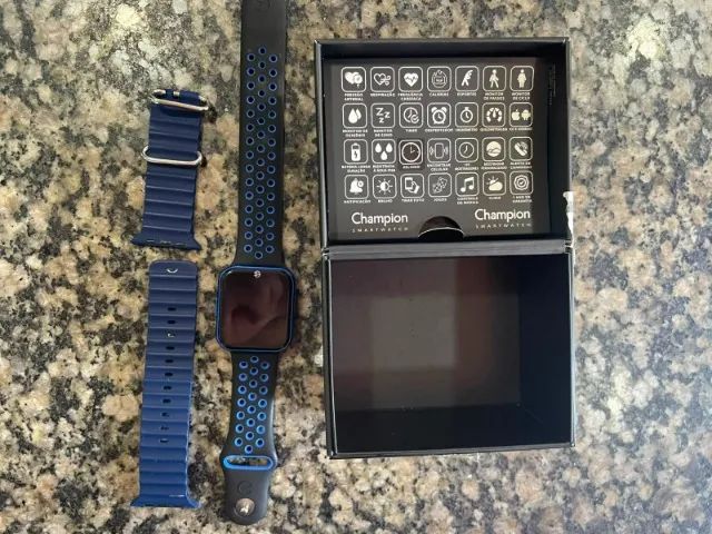 Relógio Samartwatch Champion 2 pulseiras