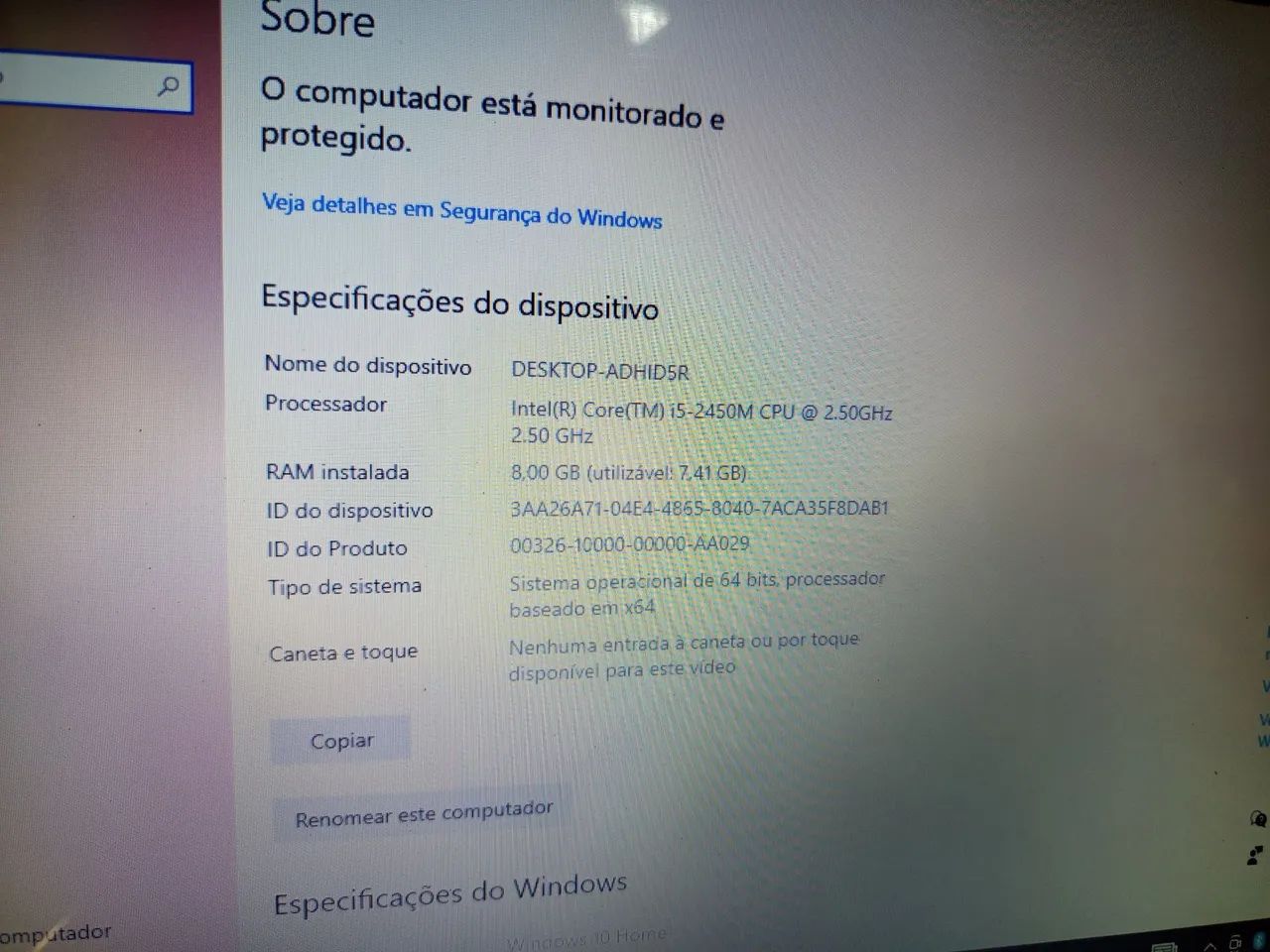 Notebook inforway core i5 8GB RAM HD funcionando  - Foto 4