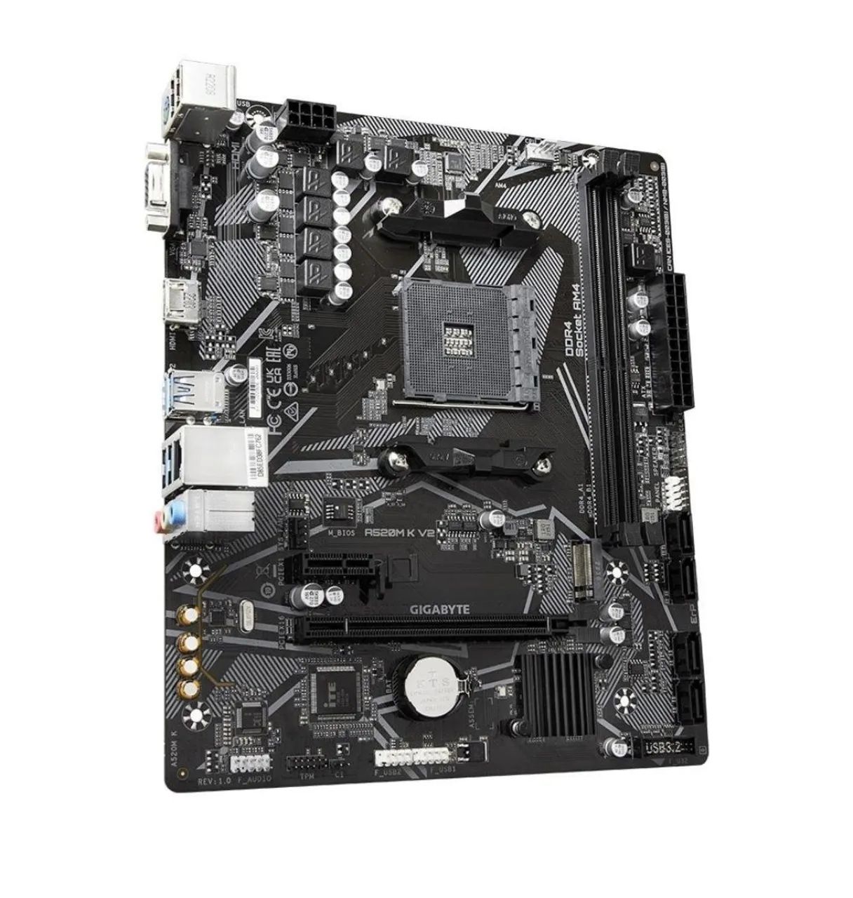  Placa-Mãe a520m kv2 gigabyte - Foto 2