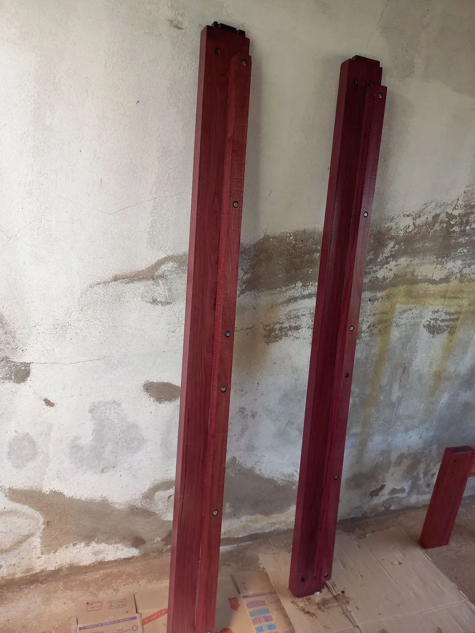 Cama de  casal de prancha de roxinho - Foto 4