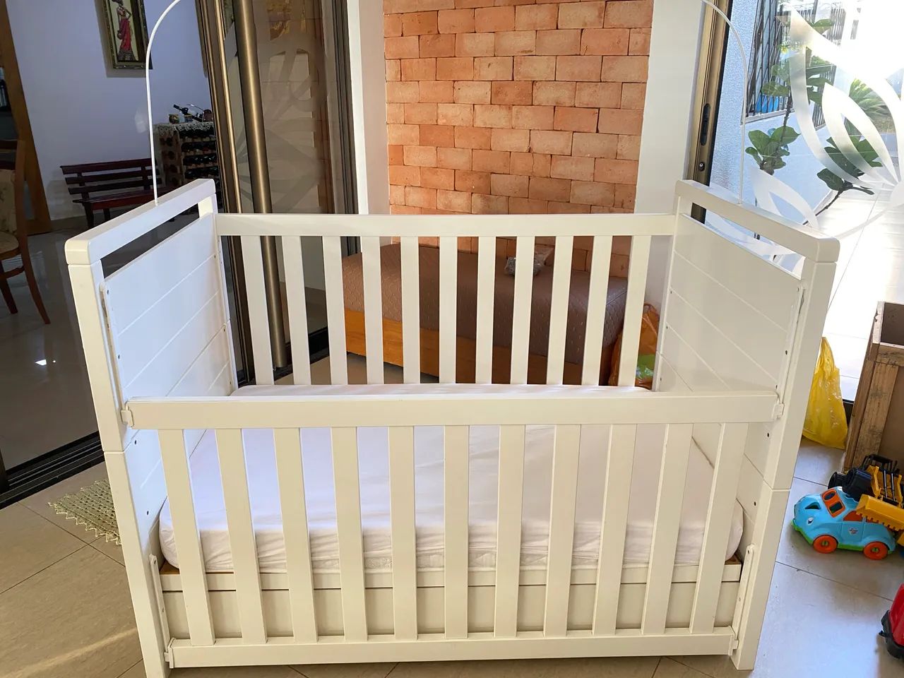 Berço vira cama, MDF excelente qualidade 