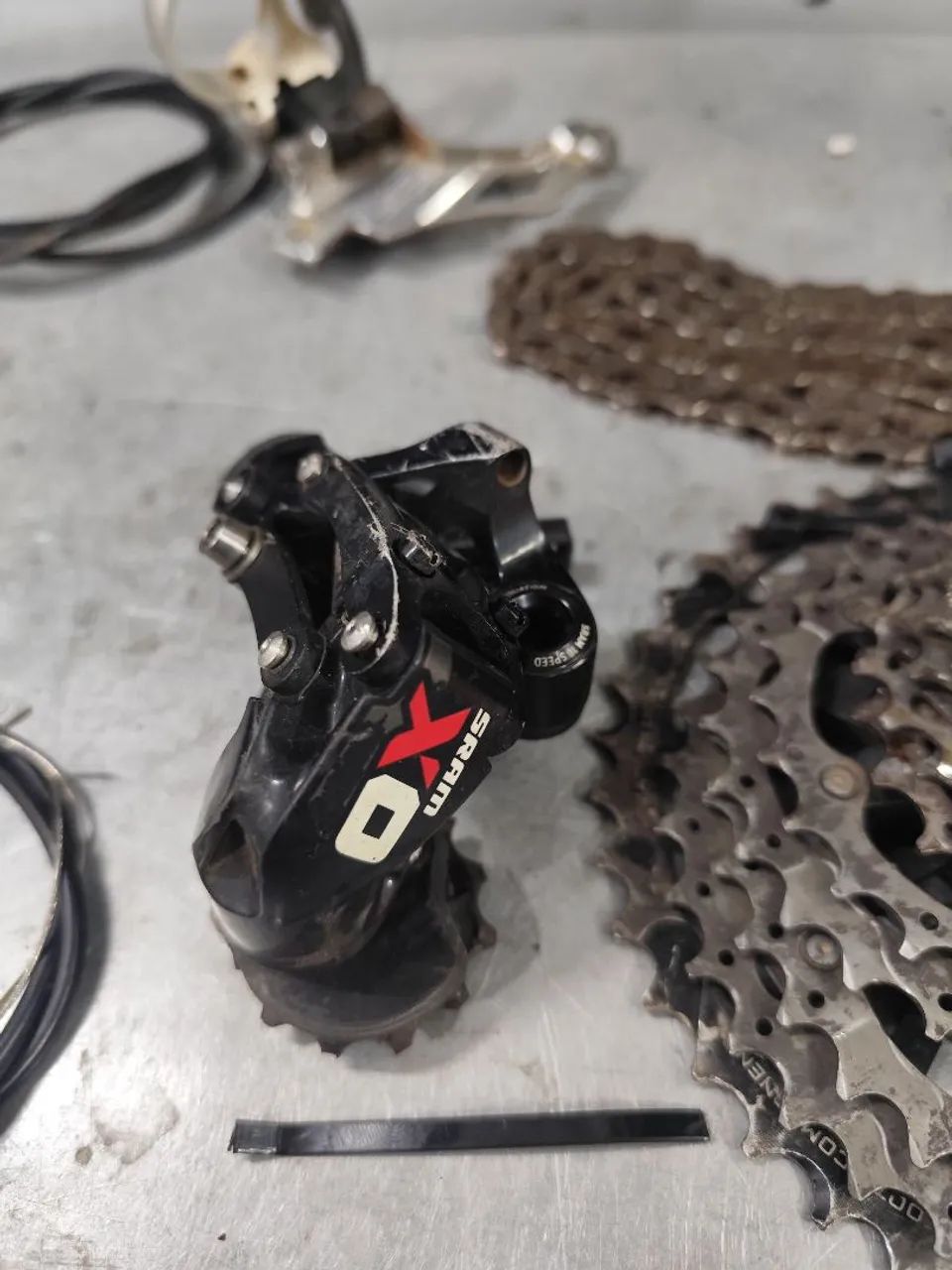 Kit trocadores Sram Grip Shift e câmbios - Foto 2