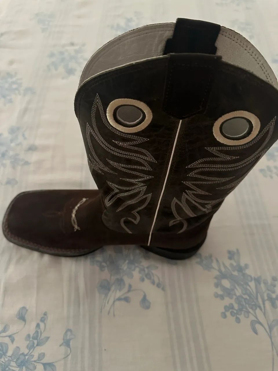 botas de couro masculina  - Foto 4