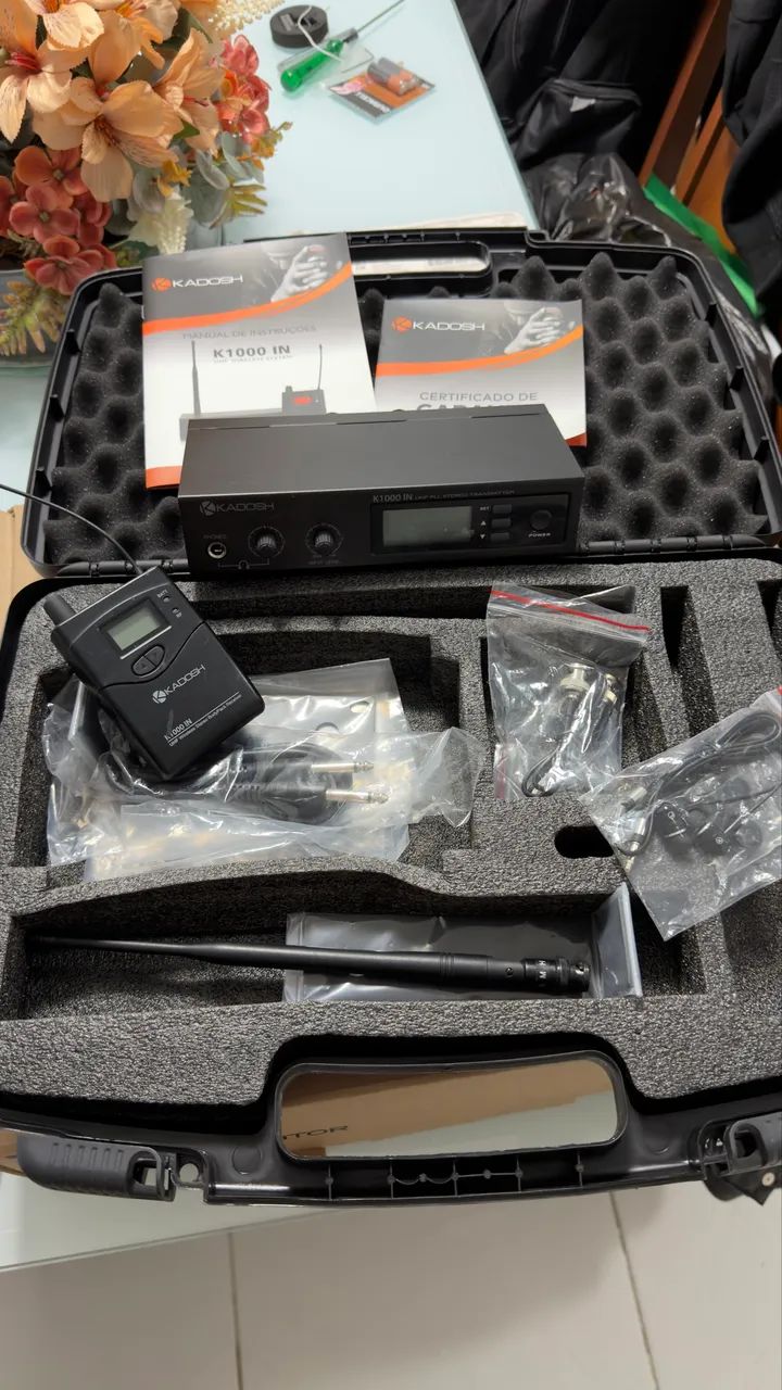 Retorno Fone sem fio Kadosh K1000 in - Foto 3