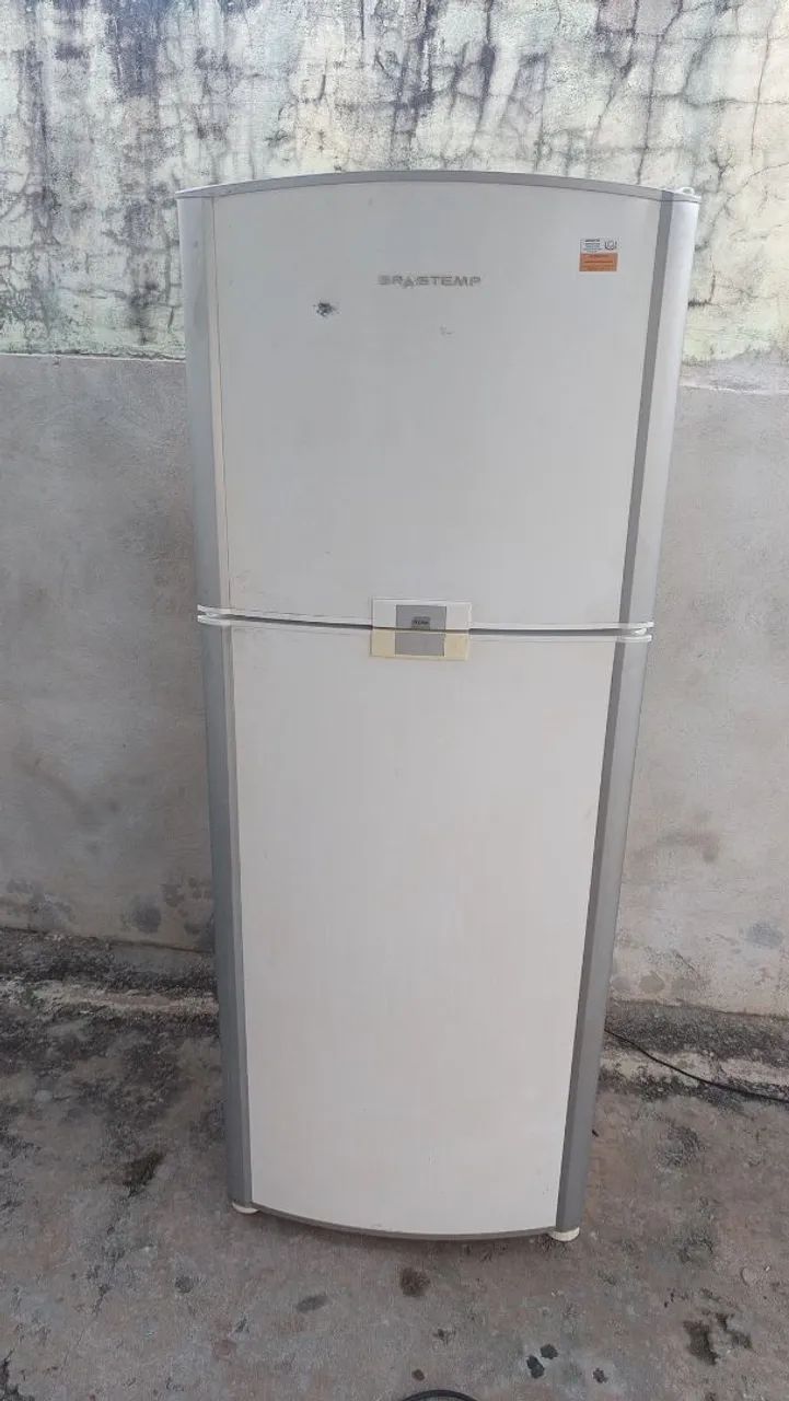 Geladeira duplex funcionando 