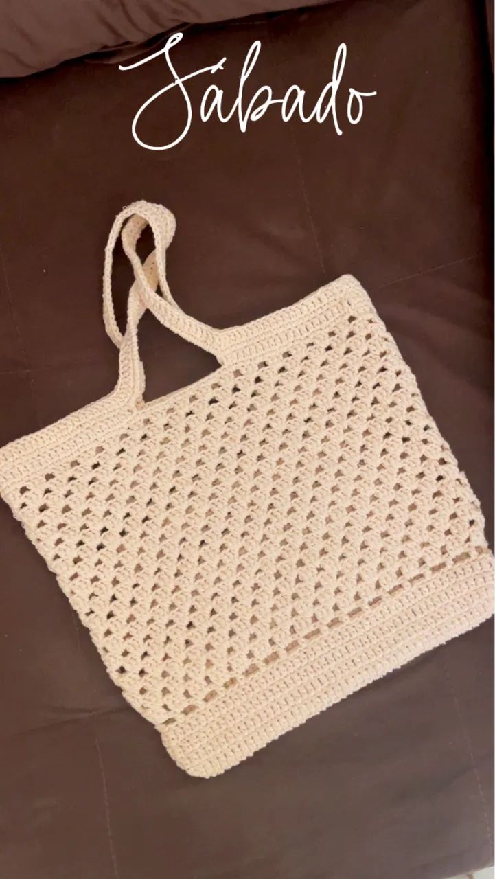 Bolsas de crochê  - Foto 3
