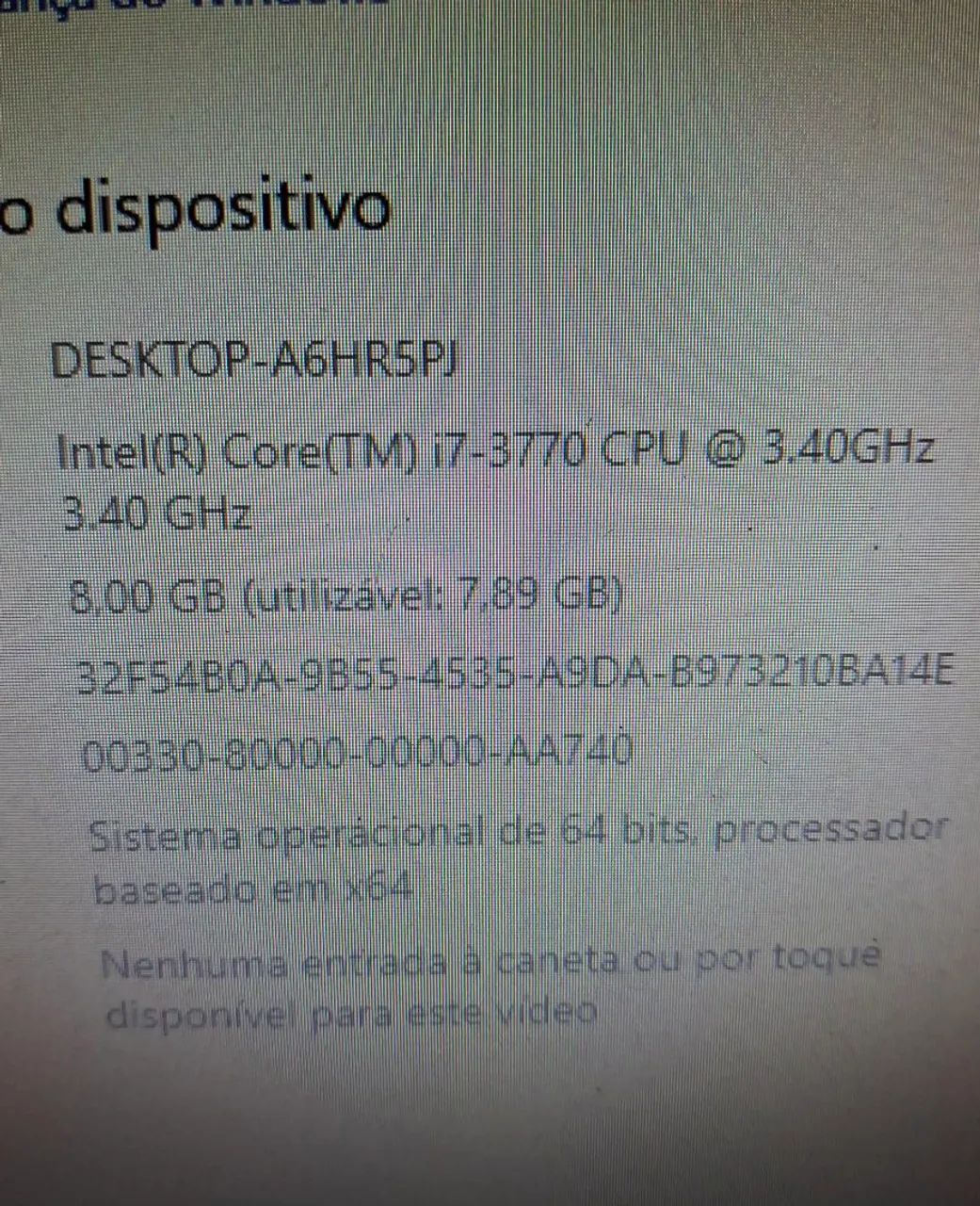 Cpu intel i7-3th Geração nova na caixa  - Foto 4
