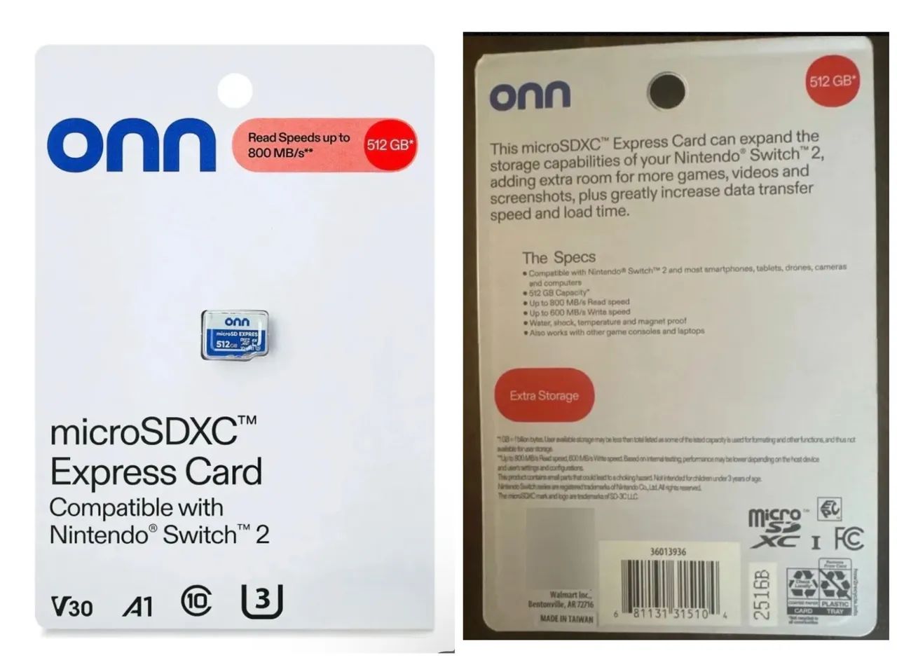 Micro Sd Express 512gb ONN - Compatível com Nintendo Switch 2 - Foto 3
