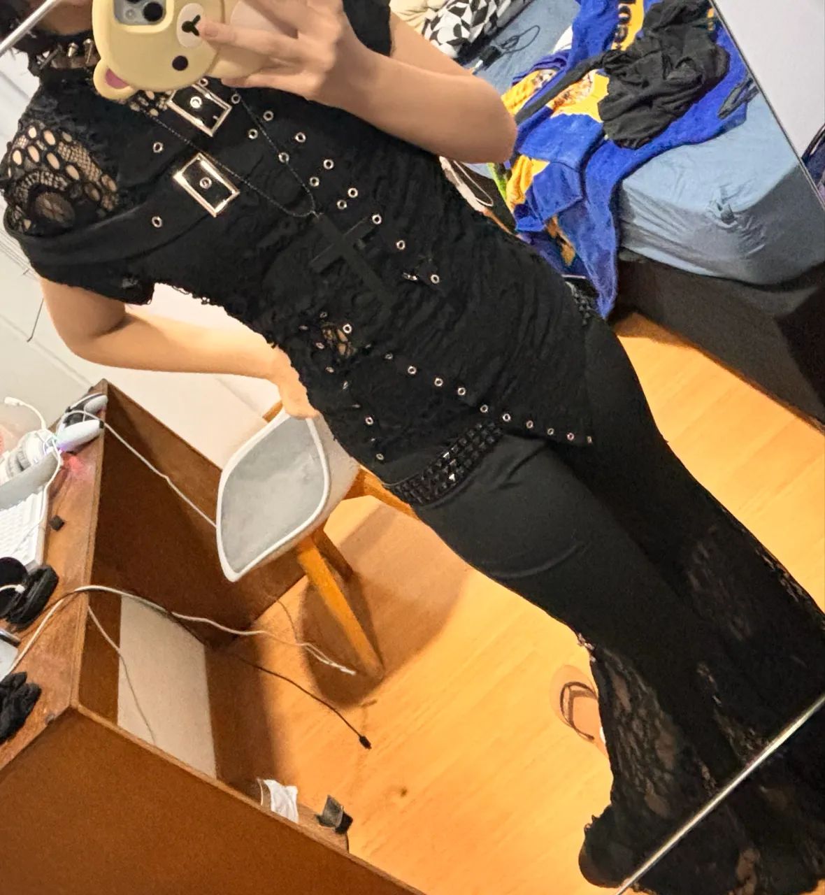 Blusinha gotica tamanho S - Foto 2