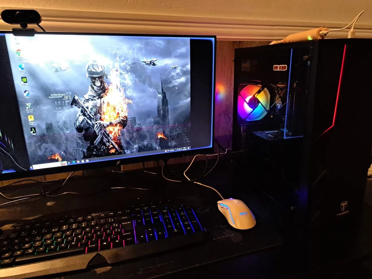 Pc Gamer Completo + Monitor de brinde  - Foto 4