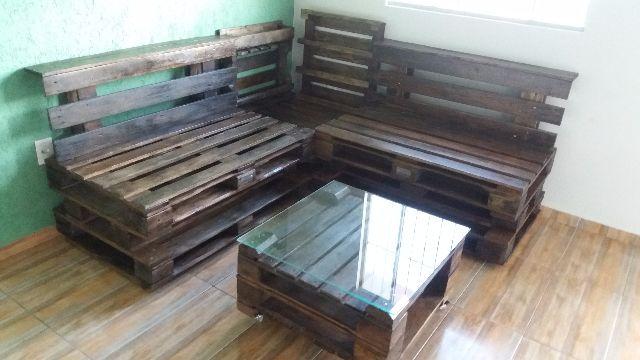 Moveis artesanais em paletes - Foto 2
