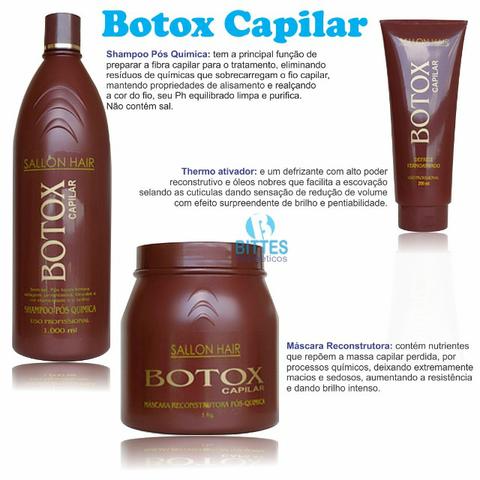 Kit Botox Salon Hair Profissional - Foto 2