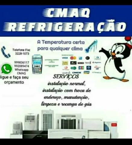Limpeza instalaçao recarga de gás e assistência técnica em ar condicionados