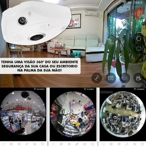 COD-AP34 Câmera Panorâmica Segurança 3d Vr Cam Hd Wifi 360º Arduino Automação Robotica - Foto 4