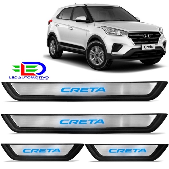 Soleira de Led Inox para Creta