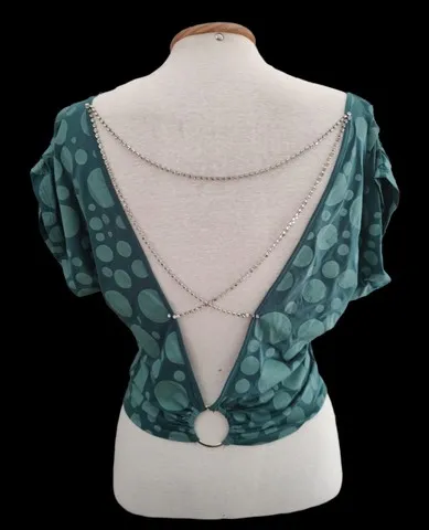 Blusa costas sexy
