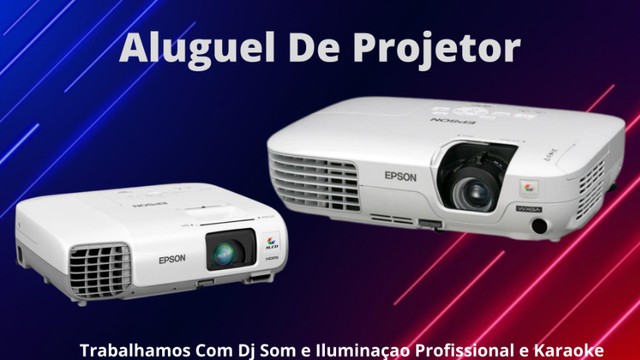 aluguel de projetor 