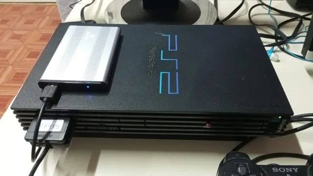 Playstation 2 Slim Ps2 Slim + Hd 500gb Lotado de Jogos