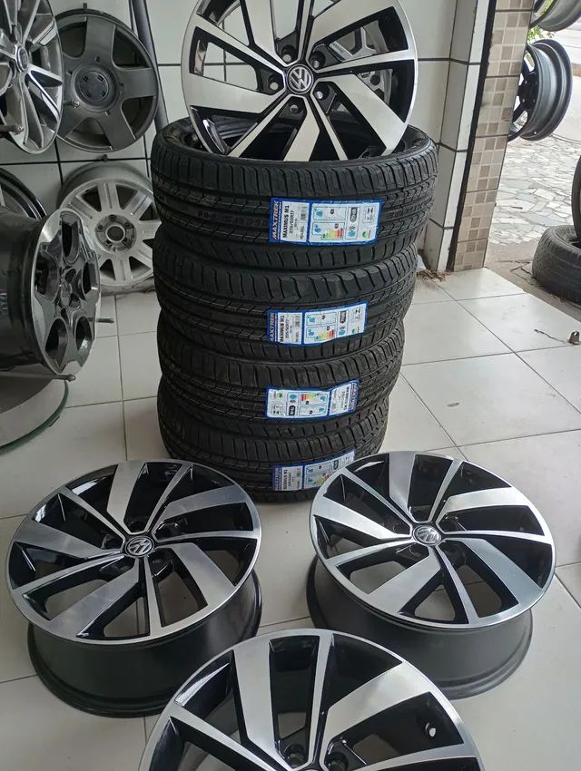 Projeto -Linha VW (Rodas 17 Jetta GLI+Pneus 2055017) - Foto 2