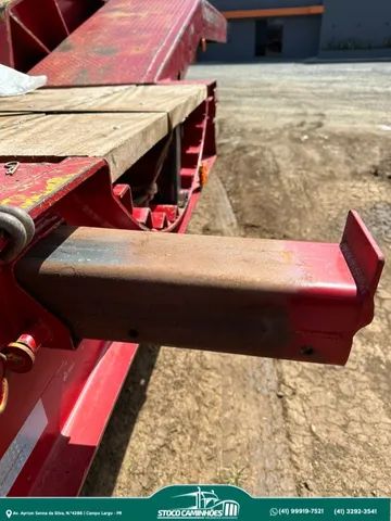 Semi Reboque  prancha NOMA ano 2013, 3 eixos, agrícola cangurú.  - Foto 5