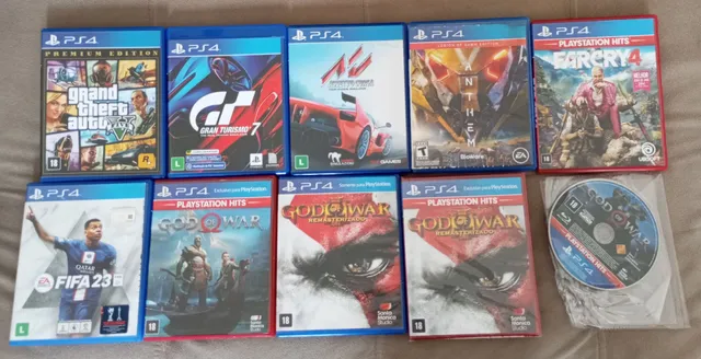 Colecao de jogos ps4  +169 anúncios na OLX Brasil