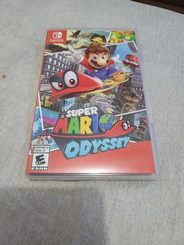 Super Mario Odissey em perfeito estado jogo Nintendo switch