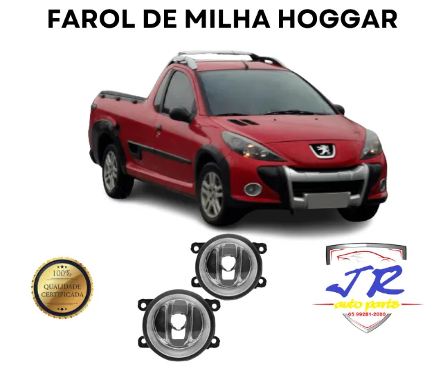 Par Farol de Milha Auxiliar Peugeot Hoggar 2012