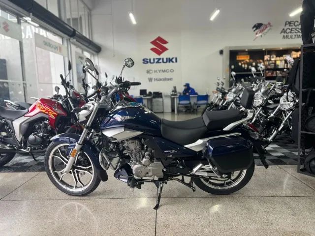 Haojue - Master Ride 150cc Azul - Pronta entrega - Foto 2