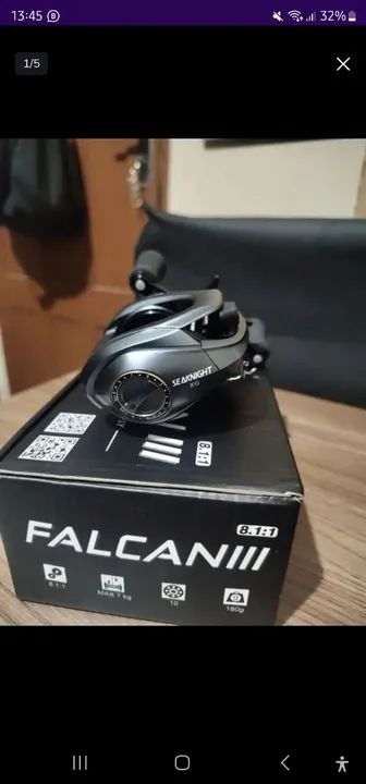 Carretilha falcan 3 (direita)