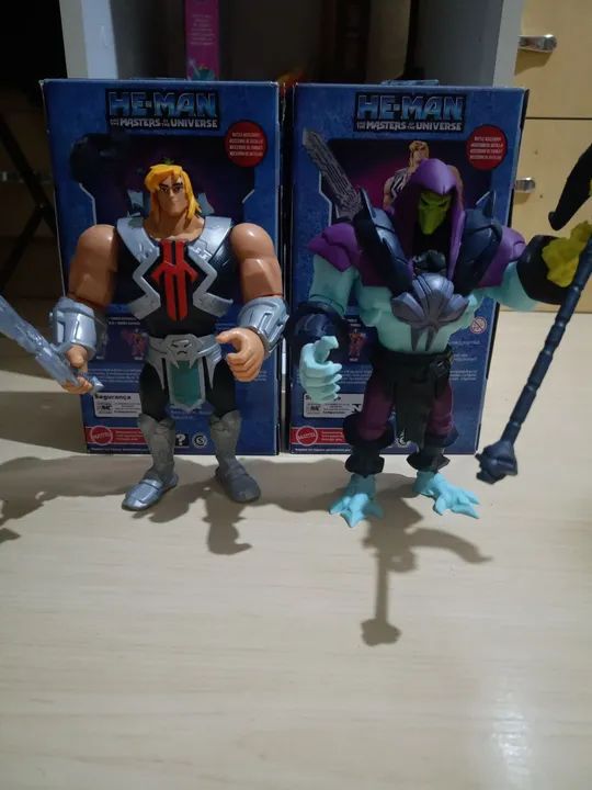 He man e os mestres do universo netflix - He Man e Esqueleto  - Foto 3