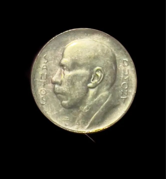 5.000 Réis De 1.937 - Santos Dumont - Foto 2