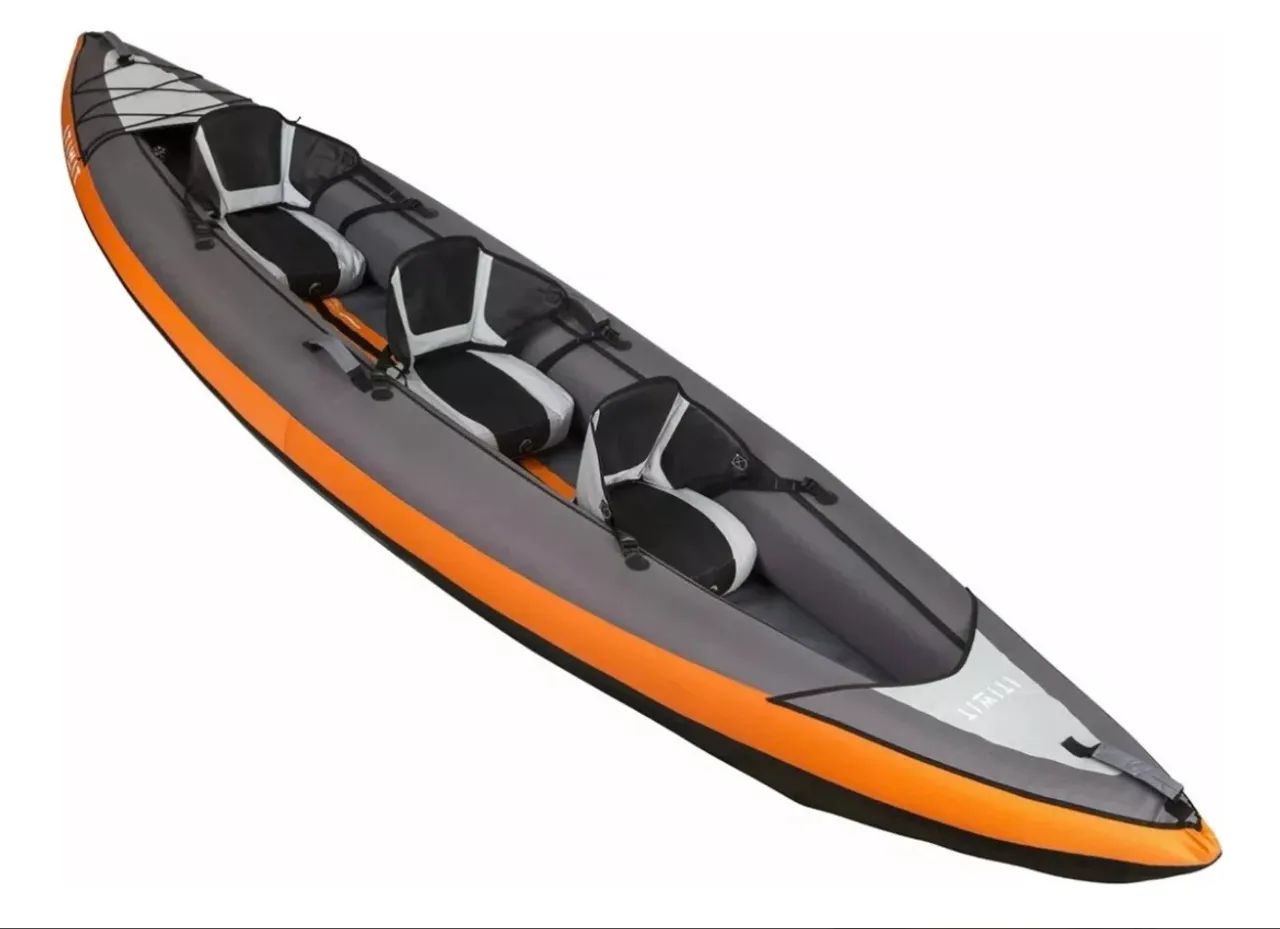 Caiaque Inflável para 3 Pessoas - Super novo