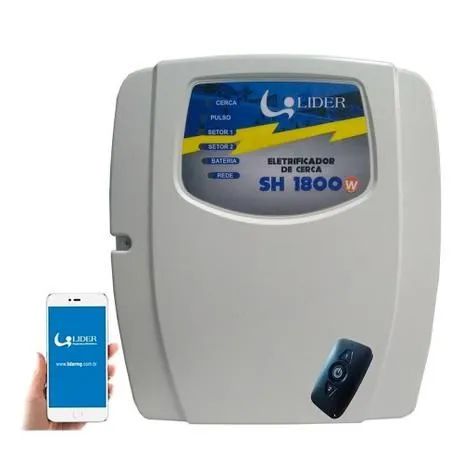 Central de Cerca Elétrica e Alarme SH1800W com Wifi Lider<br> - Foto 3