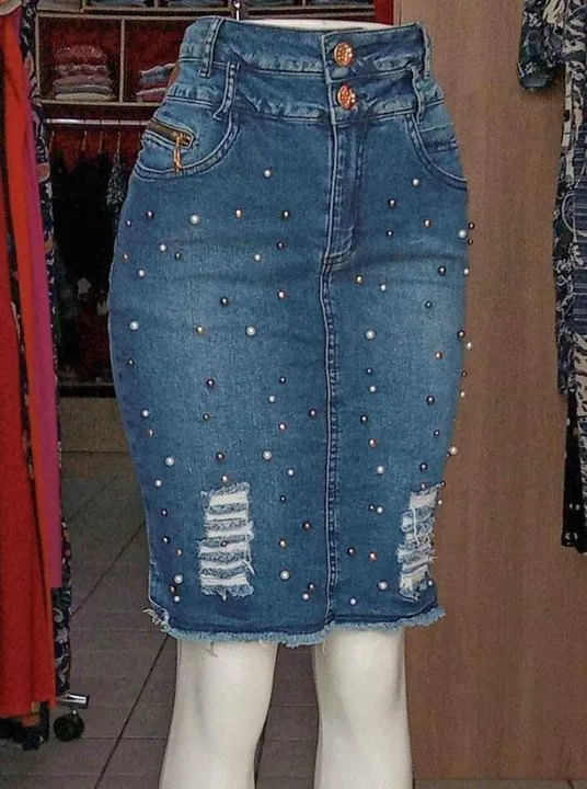 saia jeans aplicações