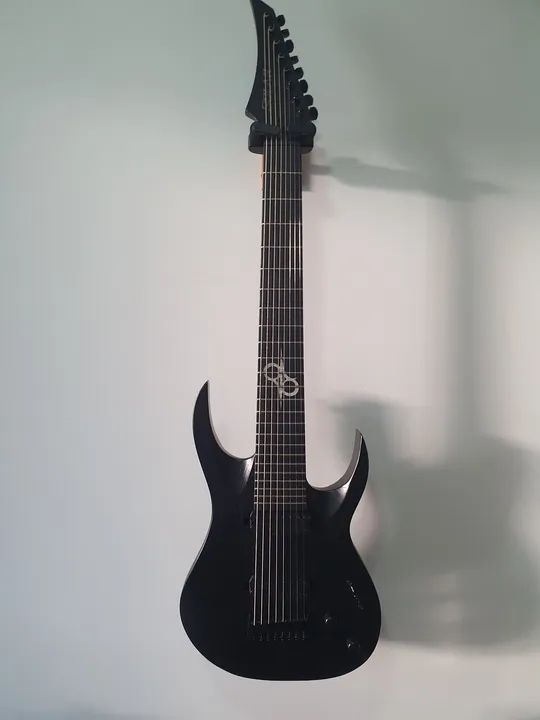 Guitarra 8 cordas Solar A2.8BOP