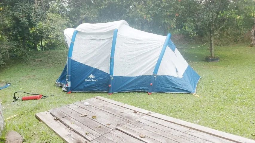 Barraca Quechua 4.1 air, flash end black - Foto 4