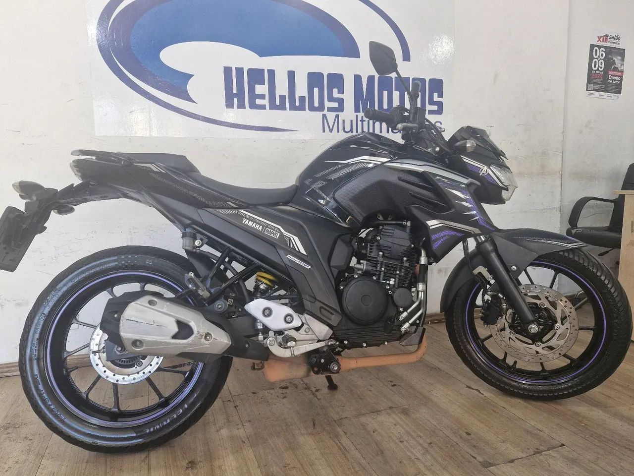 Yamaha fazer 250 2021 edição especial aceito cartão 12x 18x 21x 1.5% Am act moto fin 48x  - Foto 6