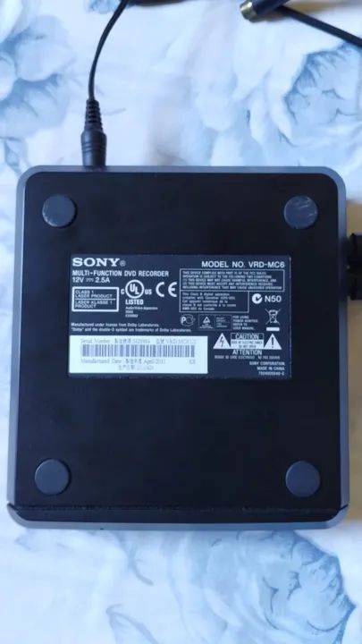 Sony Vrd-mc6 Grava Vhs Pra Dvd + Endoscopia + Ultrassom #av - Foto 4