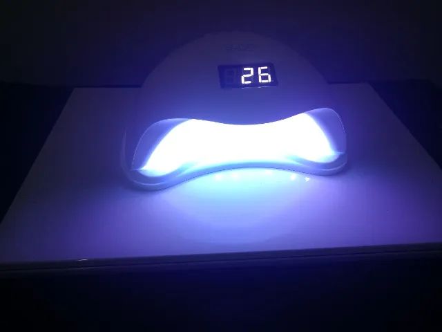 Cabine Sun 5 Led Bivolt para Unhas Gel 48w (leia descrição)  - Foto 5