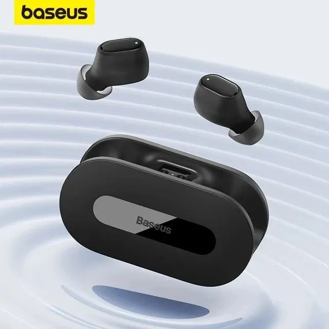 Fone de Ouvido Baseus EZ10, bluetooth 5.3, Baixa latência, Academia, Game 