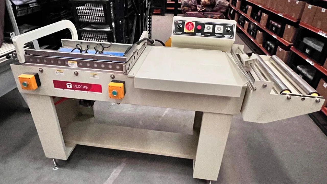 Seladora L Pneumática  Com Túnel De Encolhimento 65x35 - Foto 2