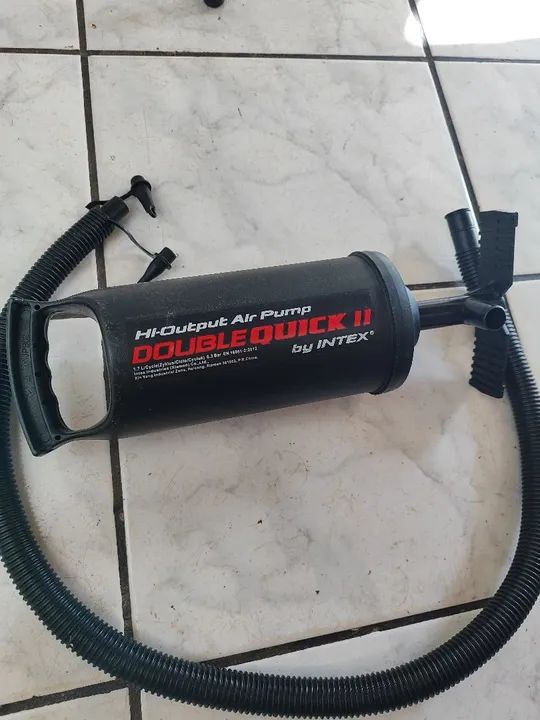 Bomba de Ar Manual para Infláveis - Double Action - Foto 2