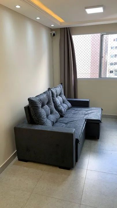 Sofá retrátil e reclinável 2mt 1800$ reais novo direito do fabricante. - Foto 6