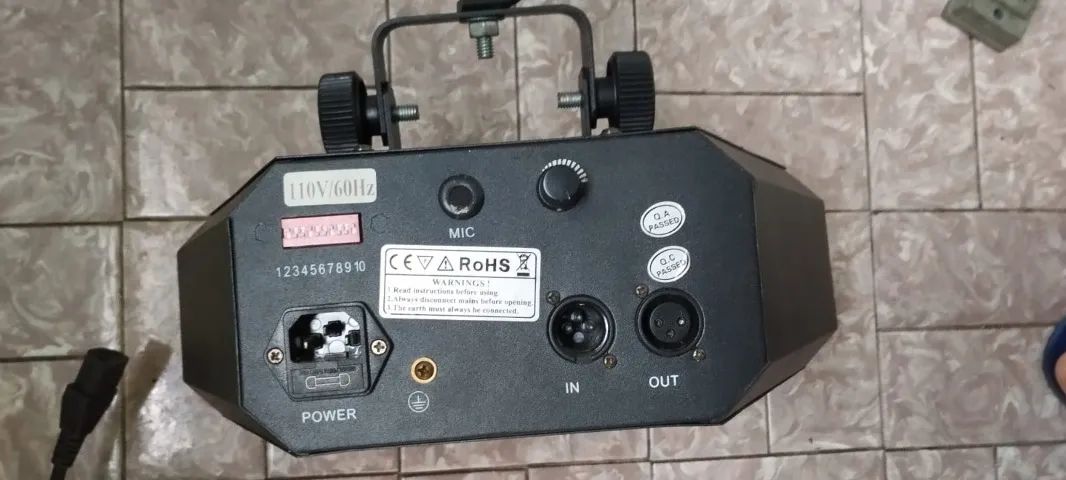 RAIO DE SOL  DMX  TOKE DE SOM TAMBEM 110 VOLTIS