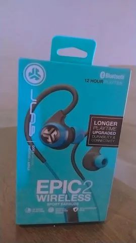 Jlab Epic 2 Wireless Sport Earbuds Fones de Ouvido Recanto do