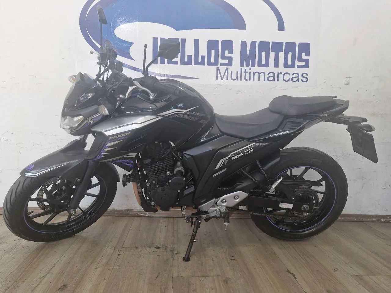 Yamaha fazer 250 2021 edição especial aceito cartão 12x 18x 21x 1.5% Am act moto fin 48x  - Foto 3