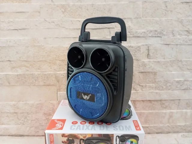 Promoção Caixa Som Bluetooth Usb Portátil Recarregável - Foto 4