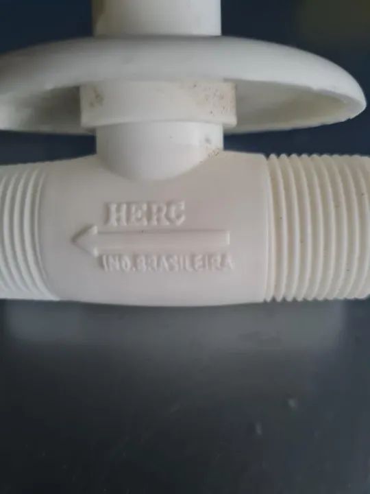 20 Registro pvc branco - Foto 3