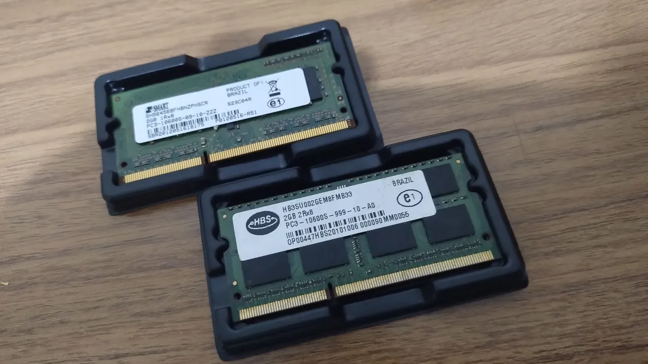Memoria ram 2 gb ddr3 10600 pc3 ( par )